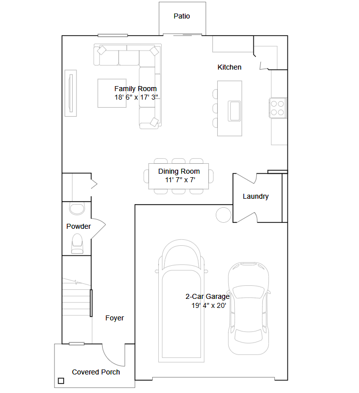 gatherpoint floor plan edision ave maria new home