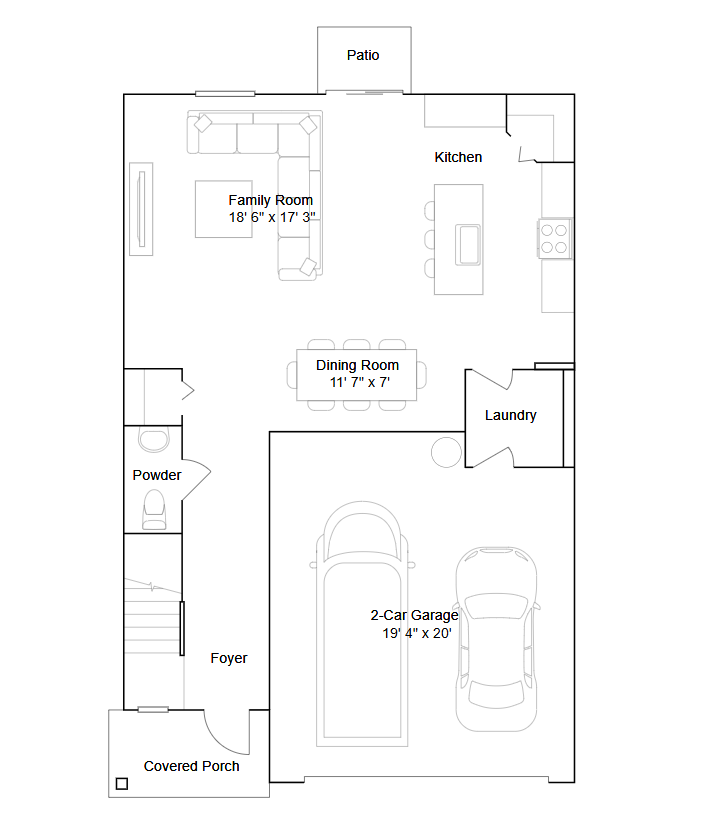 gatherpoint floor plan edision ave maria new home