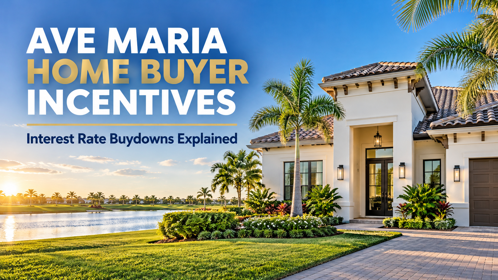 ave maria interest rates new homes